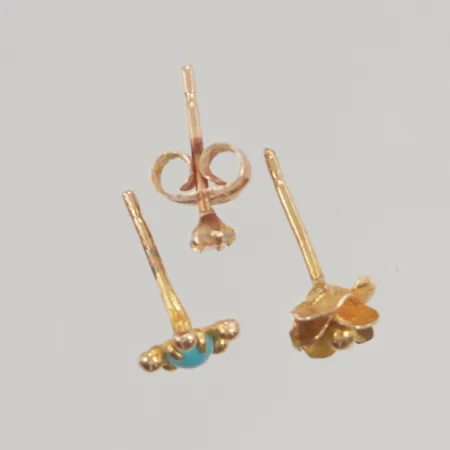 Örhängen udda 14K, 0,7g,