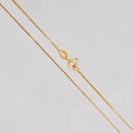 Kedja Venezia längd 40cm bredd 0,8mm 18K Vikt: 2,2 g