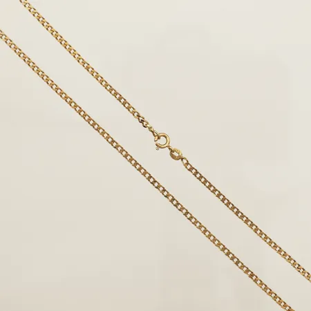Kedja Pansar 44,5cm bredd 2,3mm 18K Vikt: 9,7 g
