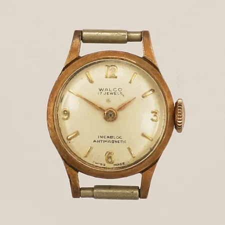 Damur Walco 17 Jewels 18K Ø17,0mm automatisk boett.nr:141704 armband saknas 18K bruttovikt 5,5g Vikt: 5,5 g