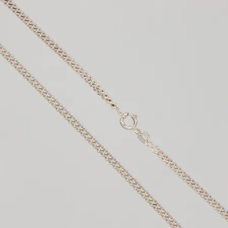 Kedja Pansar 49,5cm, bredd 2,9mm, 925/1000 silver, Vikt: 10,7 g