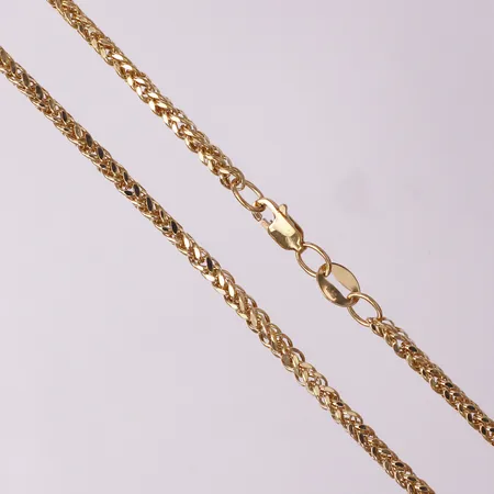Kedja längd 71cm, bredd 3mm, 18K Vikt: 10,8 g