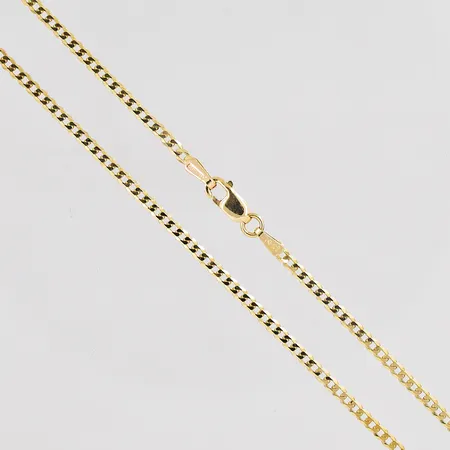 Kedja Pansar längd 42cm bredd 2mm 18K Vikt: 2,9 g