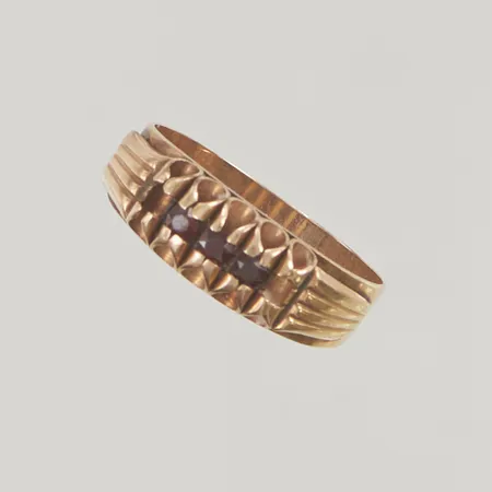 Ring stl19 bredd:4-7mm 14K 2,3g.