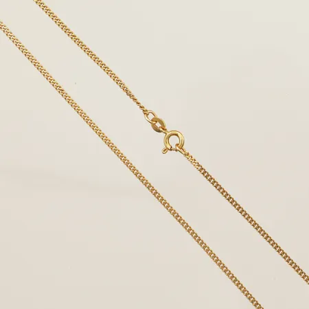 Kedja Pansar 62,5cm bredd 1,7mm 18K Vikt: 7,3 g