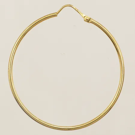 Ett udda örhänge Ø48mm ihålig 18K Vikt: 2,9 g