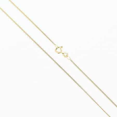 Kedja Pansar längd 42,5cm bredd 1mm 18K Vikt: 2,5 g