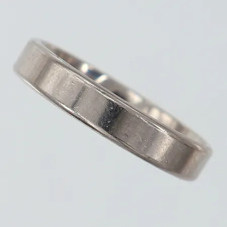 Ring slät stl:18½ bredd 4mm Palladium 500/1000. Vikt: 3,2 g