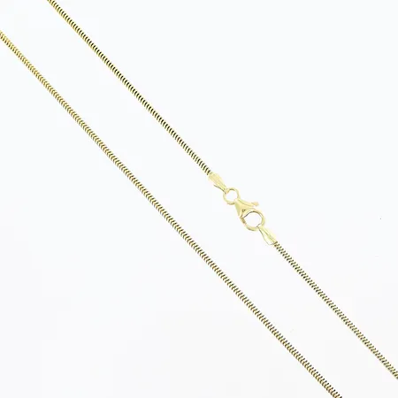 Kedja Ormlänk längd 46cm, bredd 1,5mm, 18K Vikt: 4,8 g