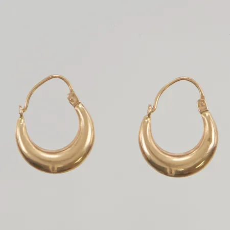 Örhängen 12mm 18K 1,1g.
