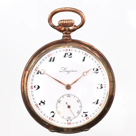Fickur Longines Grand Prix, 50mm, boettnr: 34857 16, verknr: 7064772, innerboett i silver, 800/1000, bruttovikt:79,1g