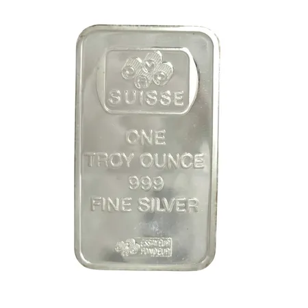 Silvertacka Pamp Suisse 1 troy ounce 999/1000, 31,1g Vikt: 31,1 g