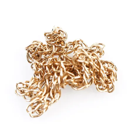 Halskedja, defekt, 18k Vikt: 13,3 g