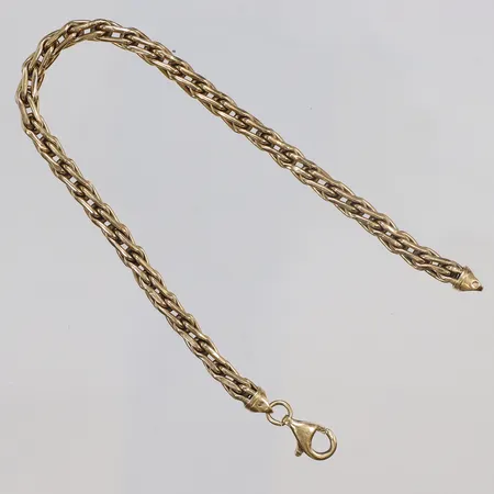 Armband längd 19cm, bredd 3mm, 18K Vikt: 5,7 g