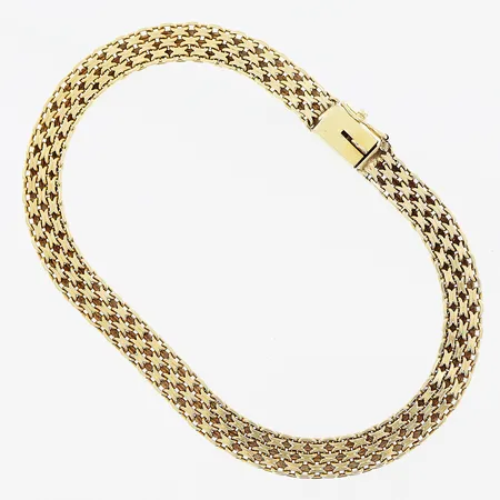 Armband, defekt/går ej att öppna, 14K. Vikt: 6,5 g