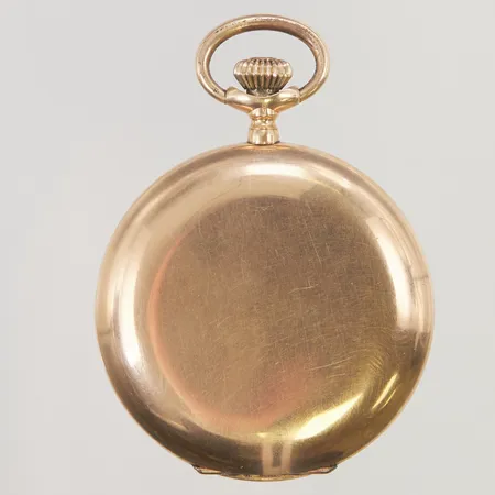 Fickur Savonette 14K, 500mm, boettnr: 291749, graverad innerboett i oädel metall, saknar glas, defekt krona, går ej, 14K, bruttovikt: 95,8g.