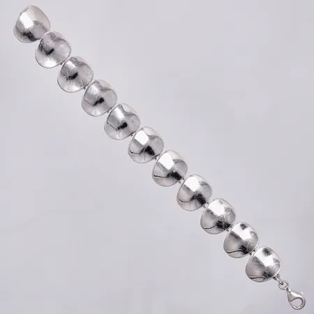 Armband EXIGN Längd: ca 18,5cm, bredd: ca 15mm, silver 925/1000 Vikt: 26,4 g