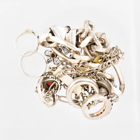 Diverse silver 925/1000  Vikt: 144 g