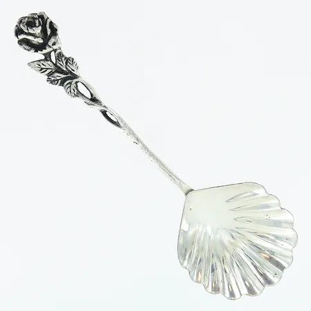 Strösked modell Rosen, 125mm, GEWE, silver 830/1000. Vikt: 17,3 g