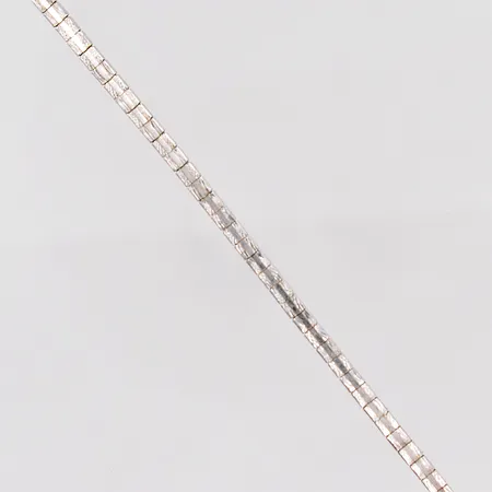 Armband 20cm, bredd 2,2mm, silver 835/1000 Vikt: 5,1 g