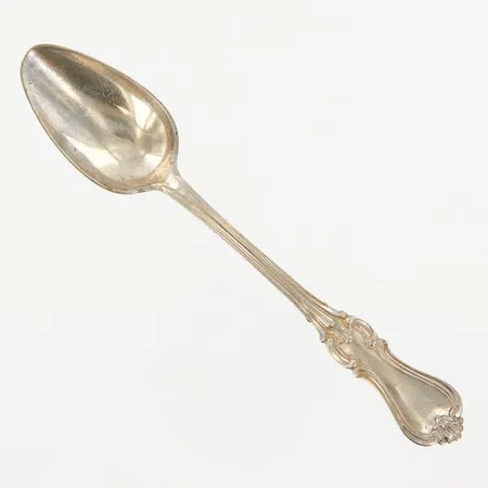 Tesked, ca 14,3cm, gravyr, 830/1000 Silver Vikt: 13 g