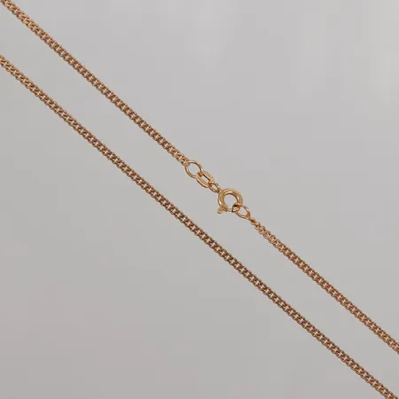 Kedja Pansar 50,5cm, bredd 2mm, Balestra, 18K,  Vikt: 7,8 g