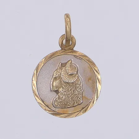 Hänge Vädur 16mm långt, 925/1000 silver Vikt: 0,6 g