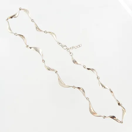 Collier 44cm, bredd:5mm, silver 925/1000 Vikt: 20,7 g