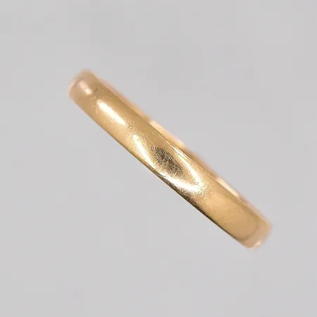 Ring stl 20, bredd 3mm, gravyr, 18K Vikt: 2,6 g