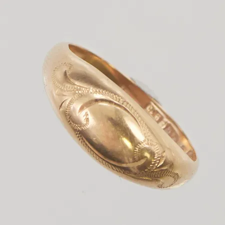 Ring Ø17½, bredd:7mm, 18K 2,6g.