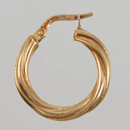 Udda örhänge, Ø 19,7mm, 18K  Vikt: 1 g