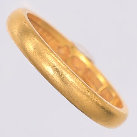 Ring slät stl 17¾, Wallin år 1936, 23K Vikt: 4,4 g