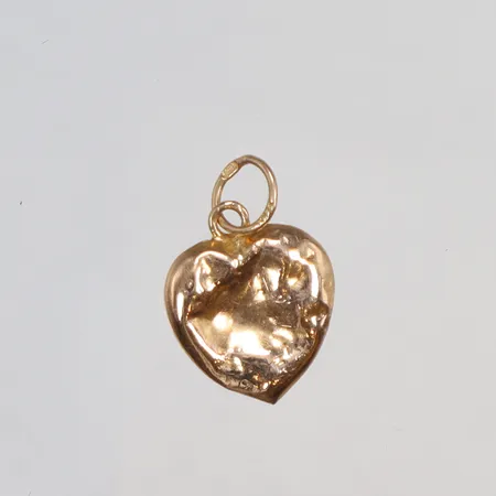 Hänge hjärta defekt 18K Vikt: 0,6 g