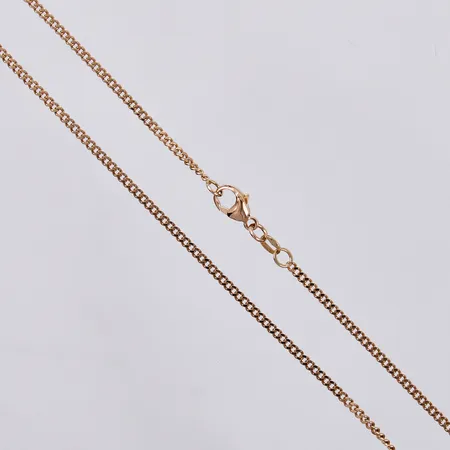 Kedja pansar längd: ca 49cm bredd: ca 2mm, 18K Vikt: 8,5 g