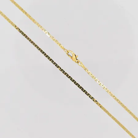 Kedja manglad 81cm, bredd 1,7mm, 14K Vikt: 11,1 g