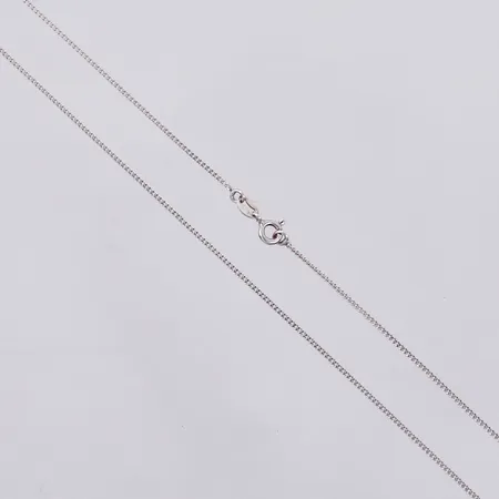 Kedja Pansar längd: ca 48cm bredd: ca 1mm 925/1000 silver  Vikt: 1,8 g