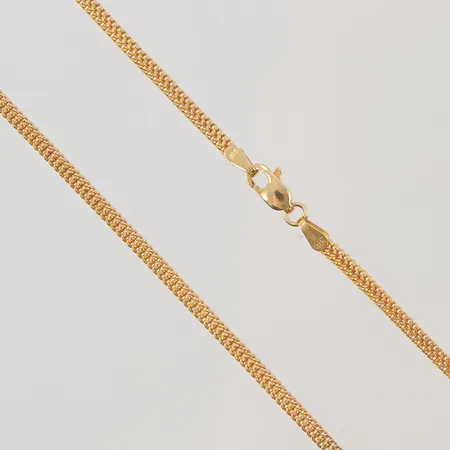 Kedja, 45,5cm, bredd: 2,4mm, 21K, 13,1g.