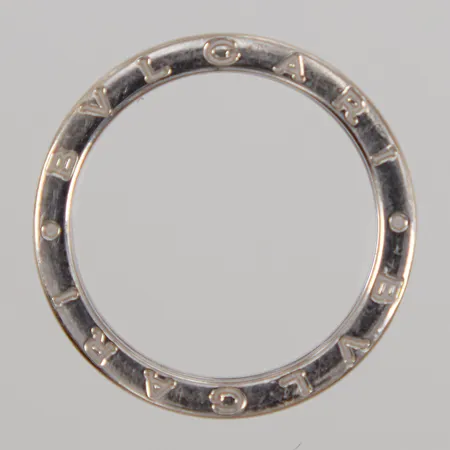 Ring Bvlgari B-Zero stl 19¾, vitguld, bredd ca 8,1mm, italenska stämplar, 18K,  Vikt: 11,3 g
