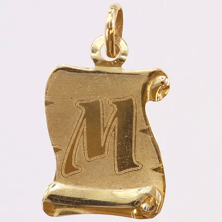 Hänge m, 19mm, 14K Vikt: 0,6 g
