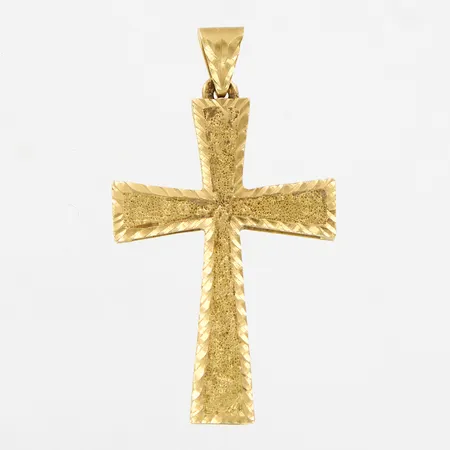 Kors 21x37mm, 18K  Vikt: 2,8 g