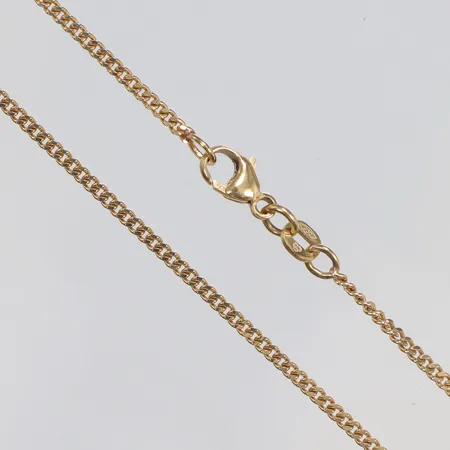 Halskedja Pansar, längd 44,5cm, bredd 1mm, 18K Vikt: 5,5 g