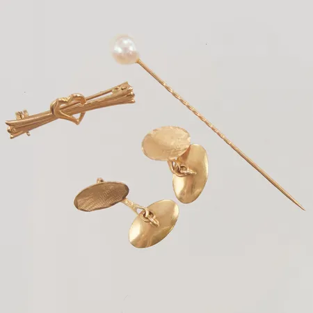 Diverse guld, 18K 6,3g.