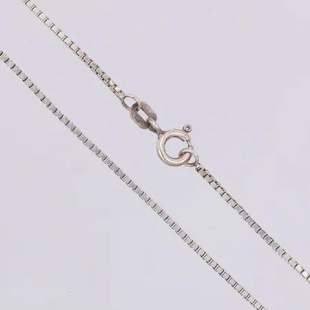 Kedja Venezia 60cm lång & 1,2mm bred, Hallberg, 925/1000 silver Vikt: 5 g