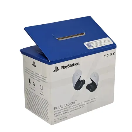 Sony PULSE Explore Playstation, trådlösa gaming-hörlurar, helt oanvända, förpackningen bröts vid inlämning, Skickas med postpaket.