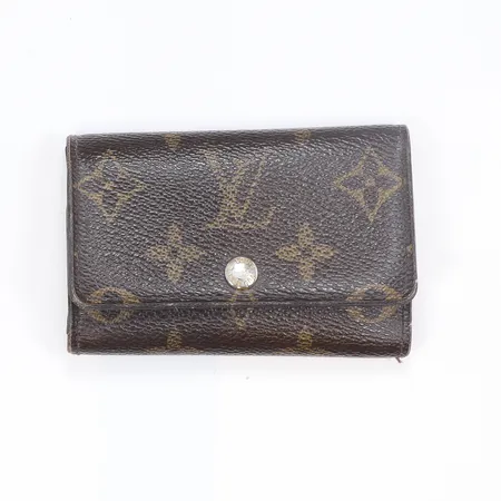 Nyckelhållare Louis Vuitton, monogramcanvas, ca10x7cm, smärre slitage på metallbeslag, med slitage, tråd något lös, made in France 