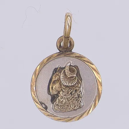 Hänge Vädur 16mm långt, 925/1000 silver  Vikt: 0,6 g