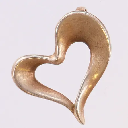 Hänge hjärta, 20x20mm, silver Vikt: 2,1 g