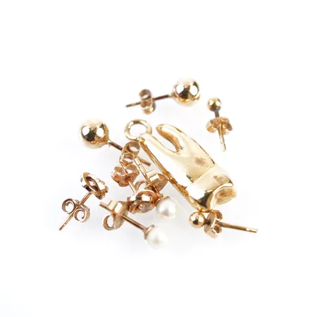 Diverse guld, 18k Vikt: 13,3 g