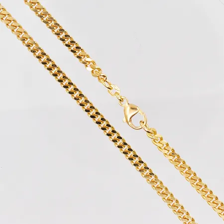 Kedja Pansar 43cm, bredd 4,2mm, 18K Vikt: 27,8 g