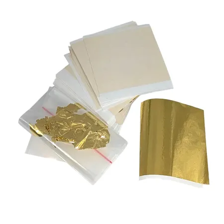 69 ark bladguld 24K, totalvikt cirka 1,4g Vikt: 1,4 g